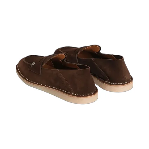 Reversed Calfskin Slipper
