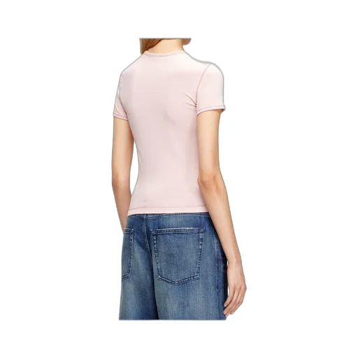 Diesel T-Uncutieslong-Od Metallic Oval D T-Shirt