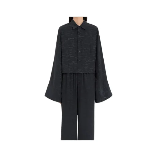 Mm6 Maison Margiela Jacquard Convertible Shirt