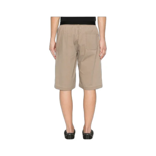 Mm6 Maison Margiela Logo Patch Elasticated Shorts
