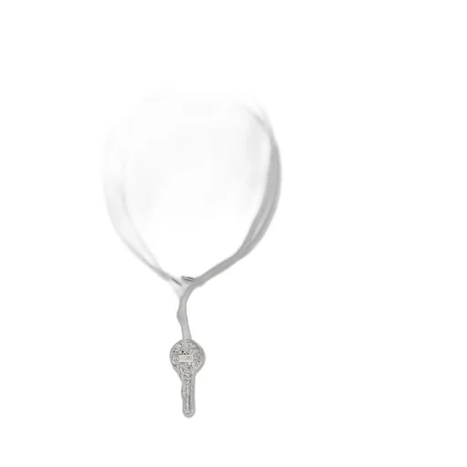 Mm6 Maison Margiela Key Pendant Necklace