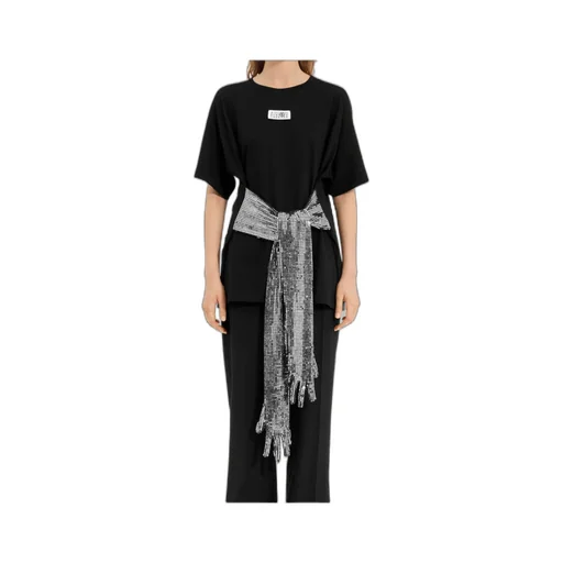 Mm6 Maison Margiela Roundneck Label T-Shirt