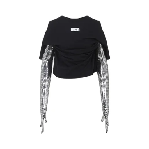 Mm6 Maison Margiela Roundneck Label T-Shirt