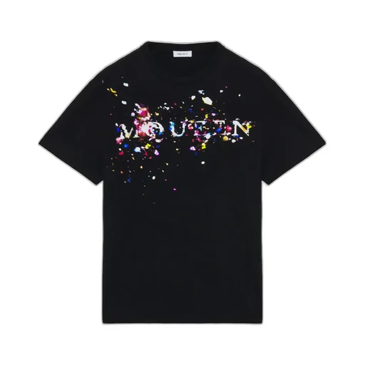 Alexander Mcqueen Confetti Logo T-Shirt
