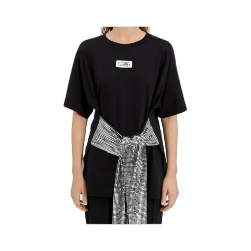 Mm6 Maison Margiela Roundneck Label T-Shirt