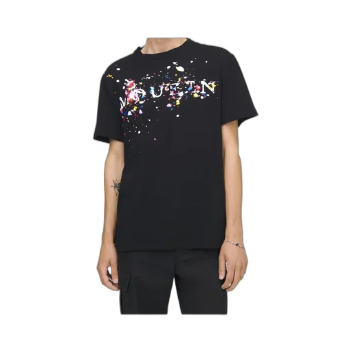 Alexander Mcqueen Confetti Logo T-Shirt