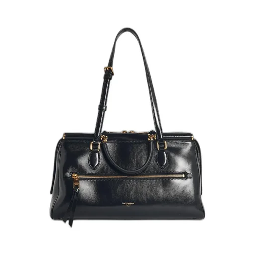 Dolce & Gabbana Vittoria Logo Plaque Handbag