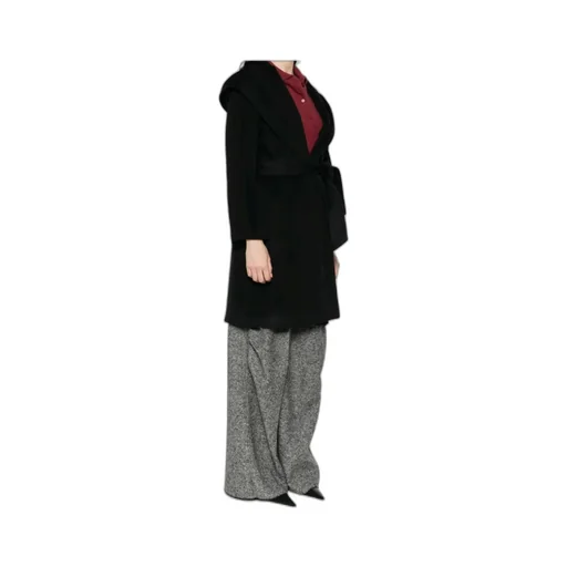 Hooded Belted Coat