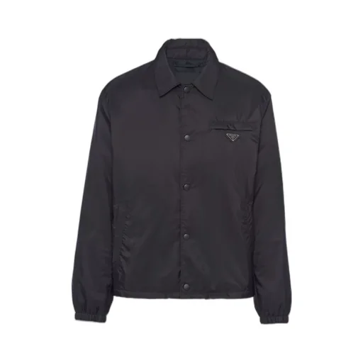 Shirt-Collar Button Jacket