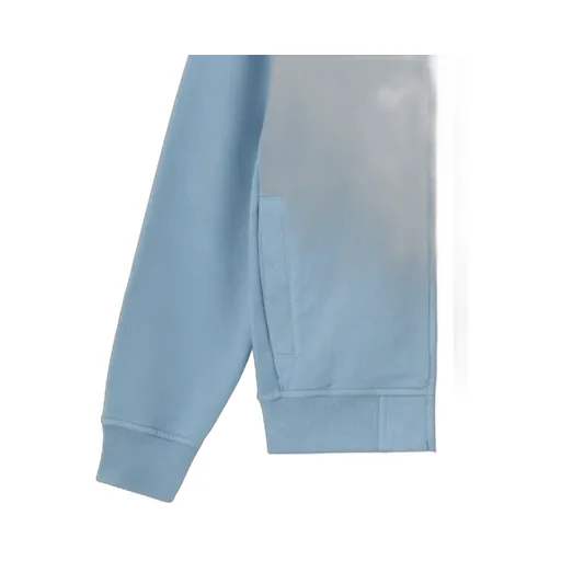 Hooded Zip-Up Sweatshirt With Pockets And Ribbed Details