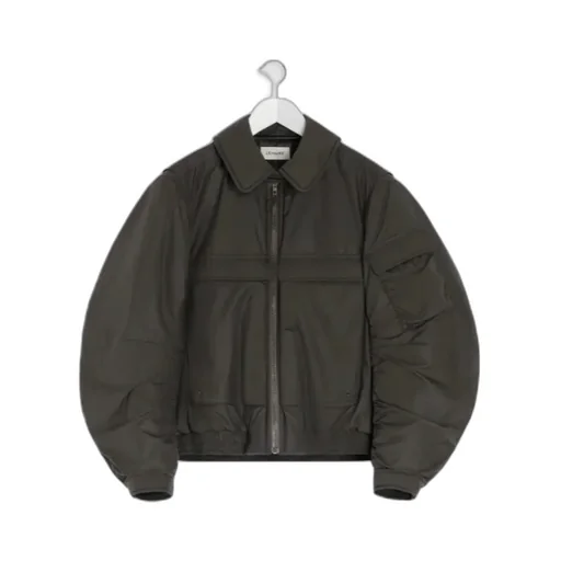 Flap-Pocket Zip-Fastening Jacket