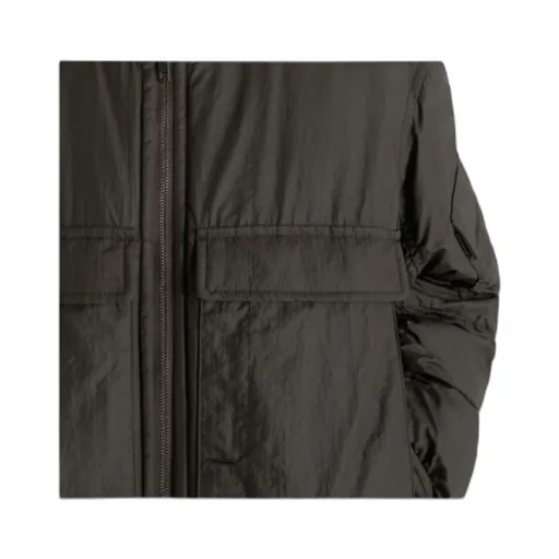 Flap-Pocket Zip-Fastening Jacket