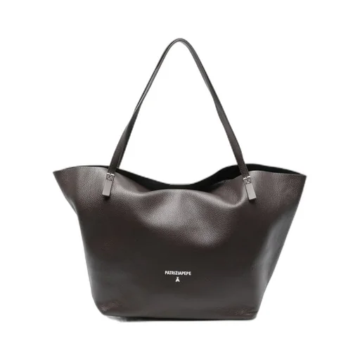 Patrizia Pepe Pebbled Shoulder Bag