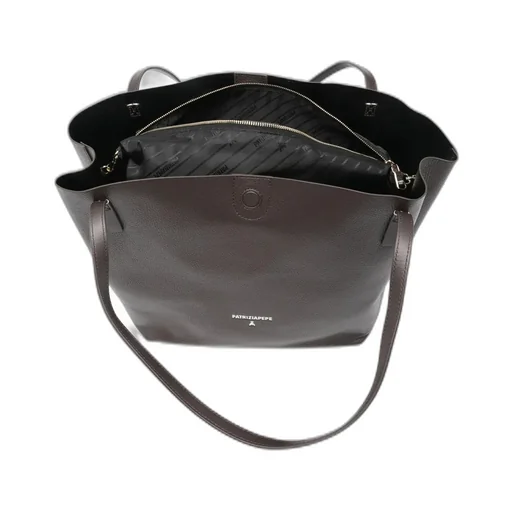 Patrizia Pepe Pebbled Shoulder Bag