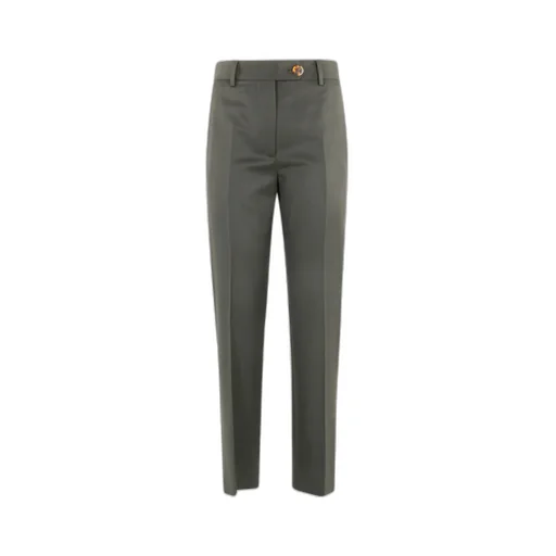 Casual Trousers With Belt Loops
