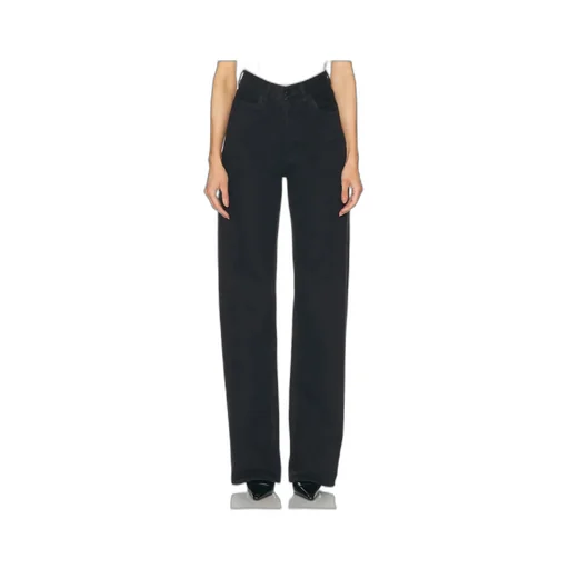 High-Waisted Wide-Leg Jeans