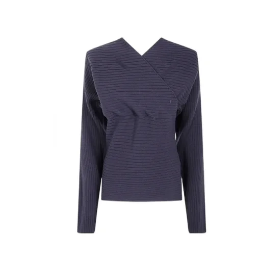 V-Neck Knitted Sweater