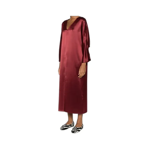 Lucina V-Neck Midi Dress