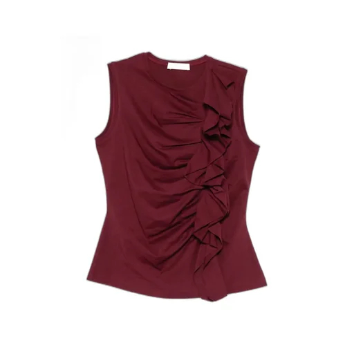 Ruffled Vest