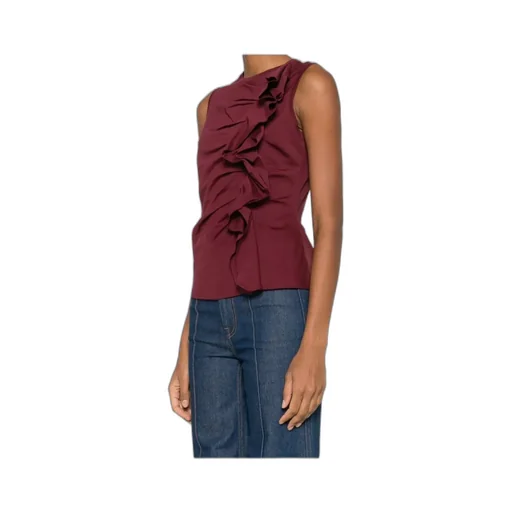Ruffled Vest