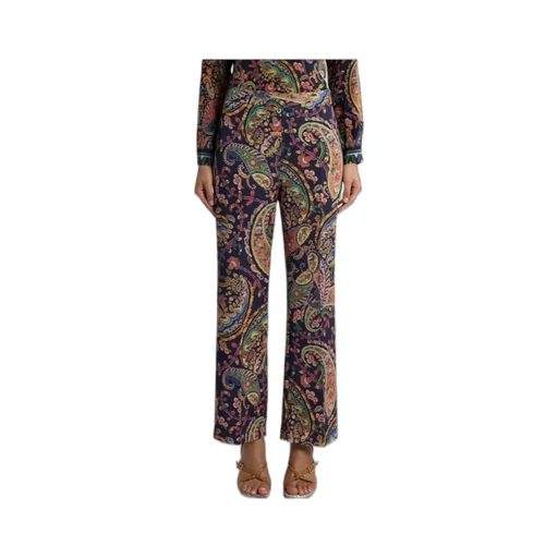 Etro Paisley Patterned Straight-Leg Trousers