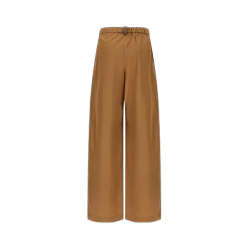Fabiana Filippi Elasticated Waistband Loose-Leg Trousers