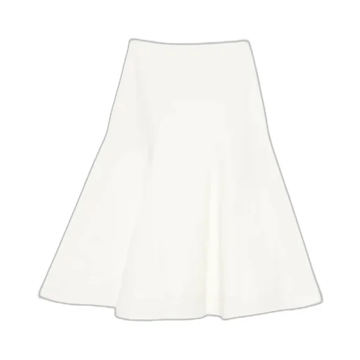 A-Line Midi Skirt