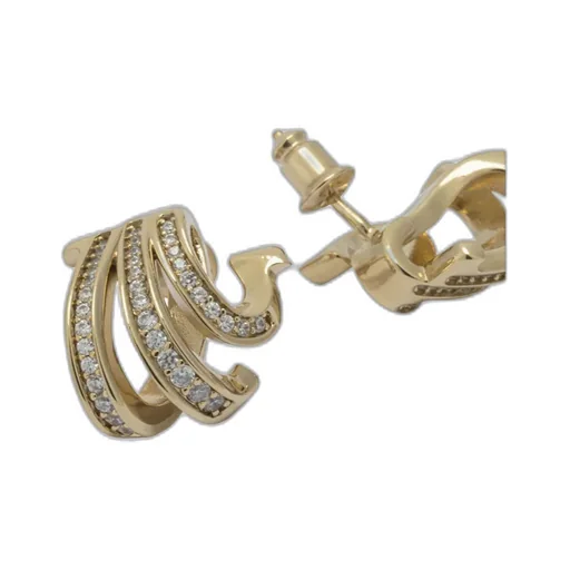 Triplo Gancini Embellished Earrings