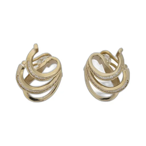 Triple Gancini Earrings
