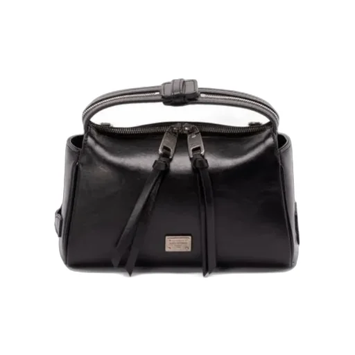 Dolce & Gabbana Logo Plate Shoulder Bag