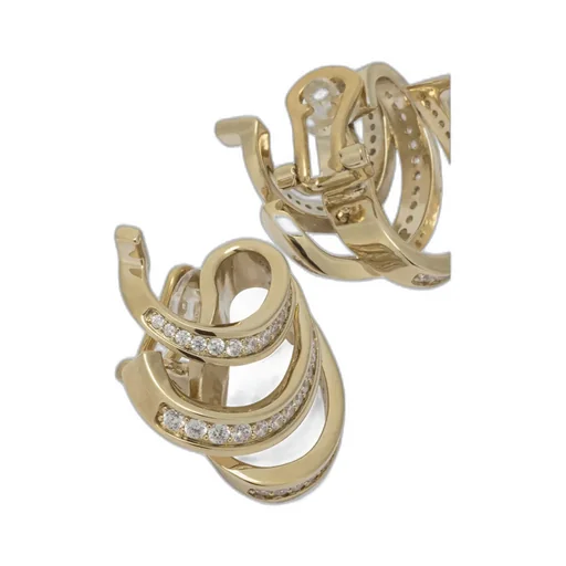 Triple Gancini Earrings
