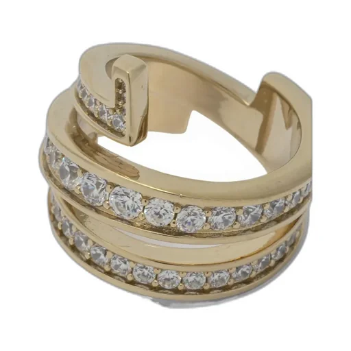 Gancini Embellished Ring