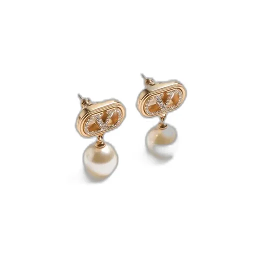 Valentino	Vlogo Signature Embellished Earrings