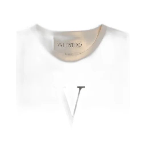 Valentino Logo Printed Crewneck T-Shirt