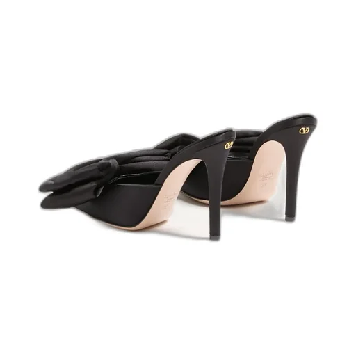Yolande Satin Mule 105Mm