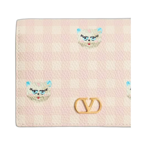 Valentino Garavani Checkered Wallet