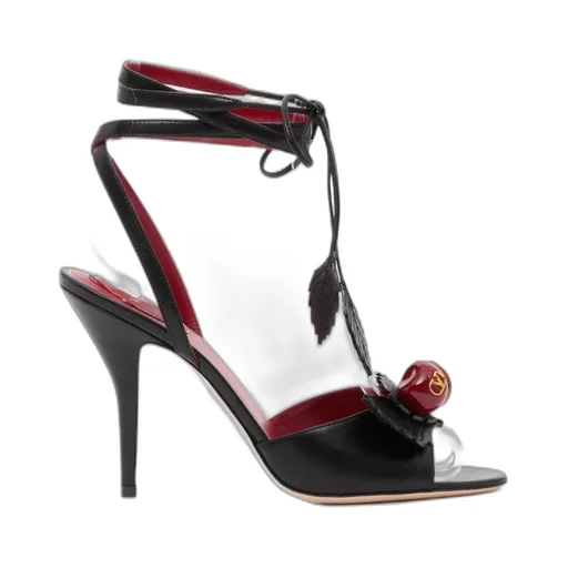 Open-Toe High-Heeled Sandals