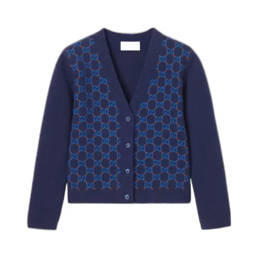 Gucci Kids Embroidery Cardigan