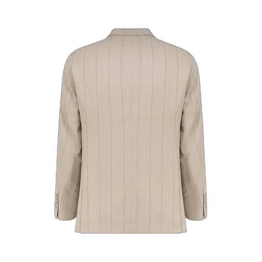 Brunello Cucinelli Double-Breasted Striped Suit