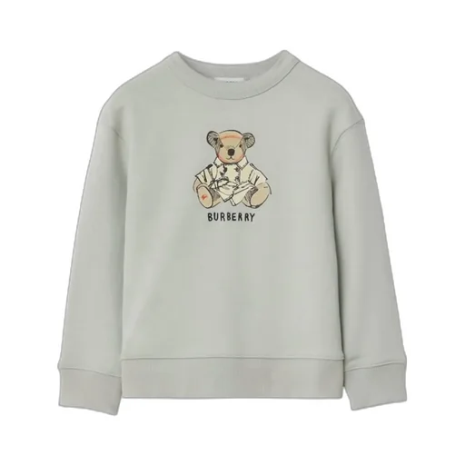 Burberry Kids Bear-Printed Crewneck Sweatshirt
