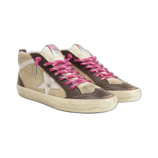 Golden Goose Deluxe Brand Distressed Star Patch Sneakers