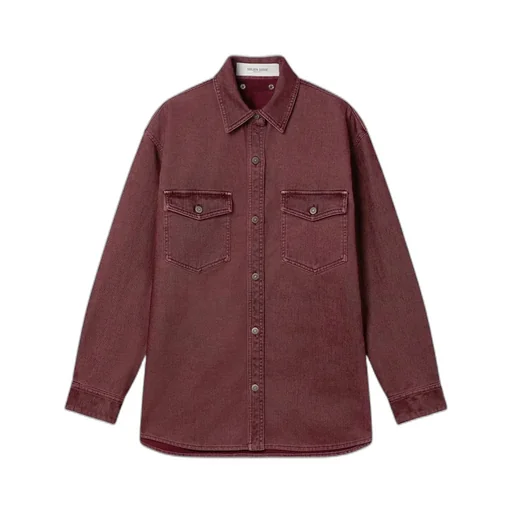 Golden Goose Deluxe Brand Flap Pocket Denim Shirt