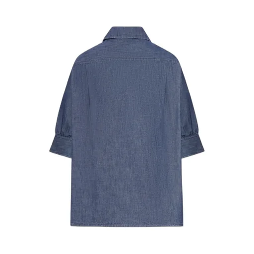 Jil Sander Gathered-Sleeve Buttoned Shirt