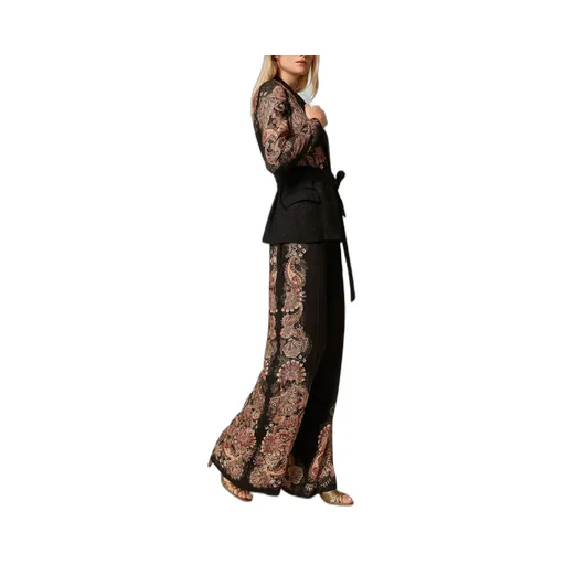 Paisley-Print Trousers
