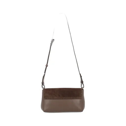 Anya Hindmarch Twist-Lock Foldover-Top Shoulder Bag