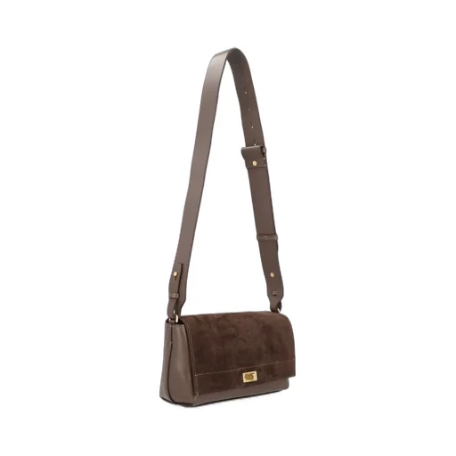 Anya Hindmarch Twist-Lock Foldover-Top Shoulder Bag