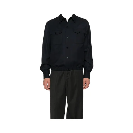 Flap-Pocket Shirt Jacket