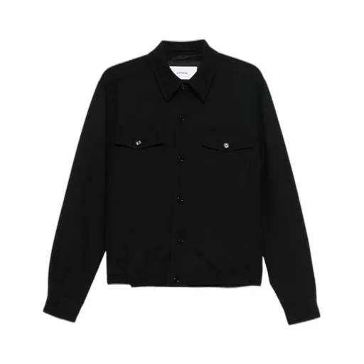 Button-Front Shirt Jacket