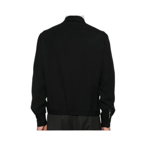 Button-Front Shirt Jacket