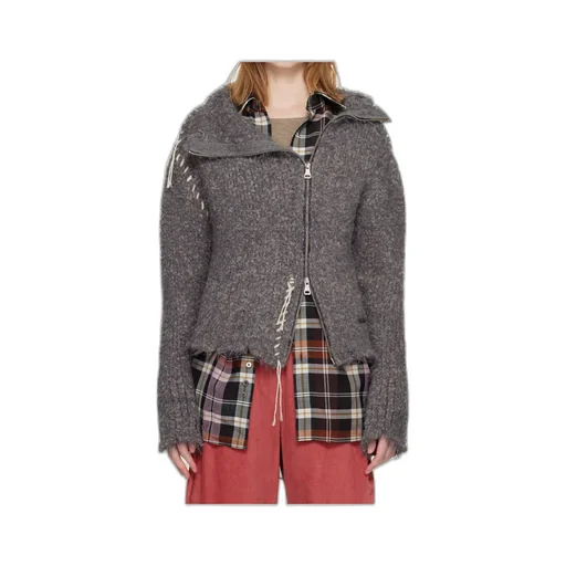 Harlow Distressed Knit Cardigann